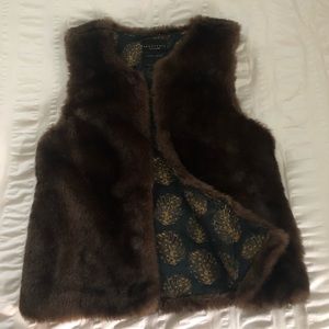 Sanctuary Clothing Faux Fur Vest